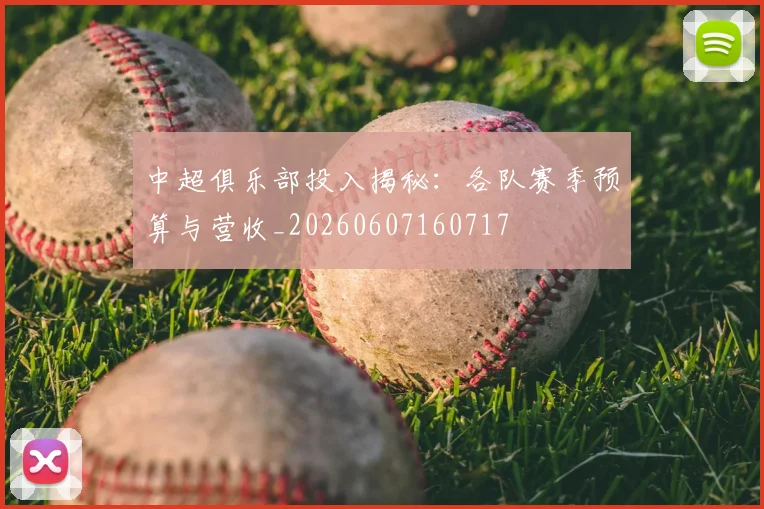 中超俱乐部投入揭秘:各队赛季预算与营收_20260607160717